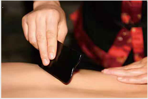 温オイル背中カッサコース