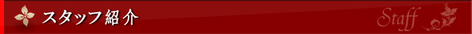 スタッフ紹介